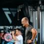 Business owner getting his personal training session done in the early morning