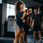 Our personal training client jumping in on our Saturday Morning Strength and Conditioning class