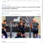 57 year old Personal Training client in the Daily Telegraph
