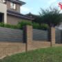 slatted fence