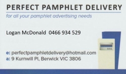 Perfect Pamphlet Delivery