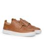 Brogue sneakers in burgundy