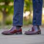 Chelsea Boots in Burgundy