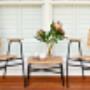 outdoor chair and table set