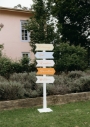 wedding wayfinding signage