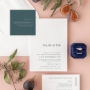 wedding invitations and rsvp card