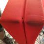 Chair arm before cleaning