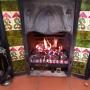 A customer asked us to service this very interesting old Rinnai gas "coal" fire