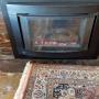 Another clients log fire, this one is a Cannon Canterbury