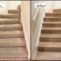 Hybrid Flooring - Apollo 1500 Daintree stairs before & after - ALS Flooring Solutions
