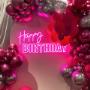 Happy Birthday Neon Sign Hire