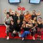 Who run the world?... GIRLS! Our awesome group class of women putting in work and flexing those hard earned guns! We have a great community of women striving to be stronger and fitter for themselves and their families! Many of them are busy mums and professionals just like you.