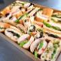 Turkish rolls & wraps platter