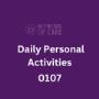 Services - Daily Personal Activities