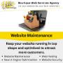 Website maintenance