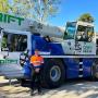 Crane rental agency