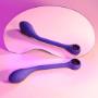 Playboy Pleasure Spot On Poseable G-Spot Vibrator - Purple