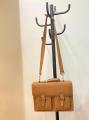 Crossbody Leather Messenger Bag Tan Leather Laptop Bag