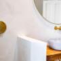 Tadelakt Moroccan plaster bathroom waterproof