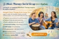 🎵 Music Therapy Social Group (18+) in Sydney