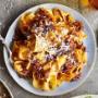 Pappardelle Pasta with slow cooked beef ragu'