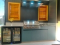 Outdoor kitchen cabinets