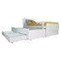 The Quokka King Single bed with single trundle bed and 2 x drawers
