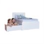 The Quokka King Single bed with 3 HUGE under bed storage drawers