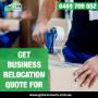Business Relocation Quote