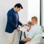 Dr Jag Provding HairMertrix Scalp Assessment report to Client image