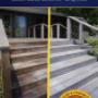 Deck Restoration by Viccon Coatings Using Cutek Cd50 Grey mist