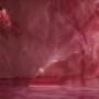 Classic Venetian plaster wall in Sydney with a smooth glossy finish in a rich deep maroon colour