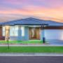 Real Estate Frontage Shot Twilight