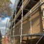 Aluminium Scaffolding supplied by Reliable Access used for a residential project in Melbourne Victoria