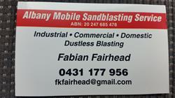 ALBANY MOBILE SANDBLASTING SERVICES