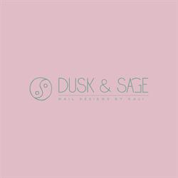 Dusk and Sage Nails by Kali