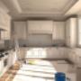 Parramatta Painters - A fresh coat of white paint applied to the walls of a kitchen