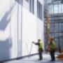 Finished Polystyrene Clad Wall Project in Sydney