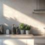 Kitchen with Textured Render