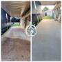 Driveway pressure washing service