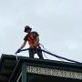 Vacuum gutter cleaning