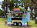 Hawaiian snow food trailer