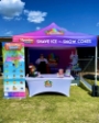 Hawaiian snow market stall