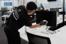 Workdesk Cleaning