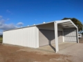 Durable White COLORBOND Steel Shed  Perfect for Commercial Industrial and Rural Use