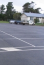 asphalt carpark