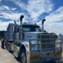 crane transport truck at crossy's crane hire in cairns