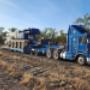 4 x 8 low loader transport truck
