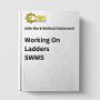 Working On Ladders SWMS