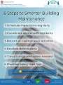 SCE - Poster - 6steps to smarter building maintenance